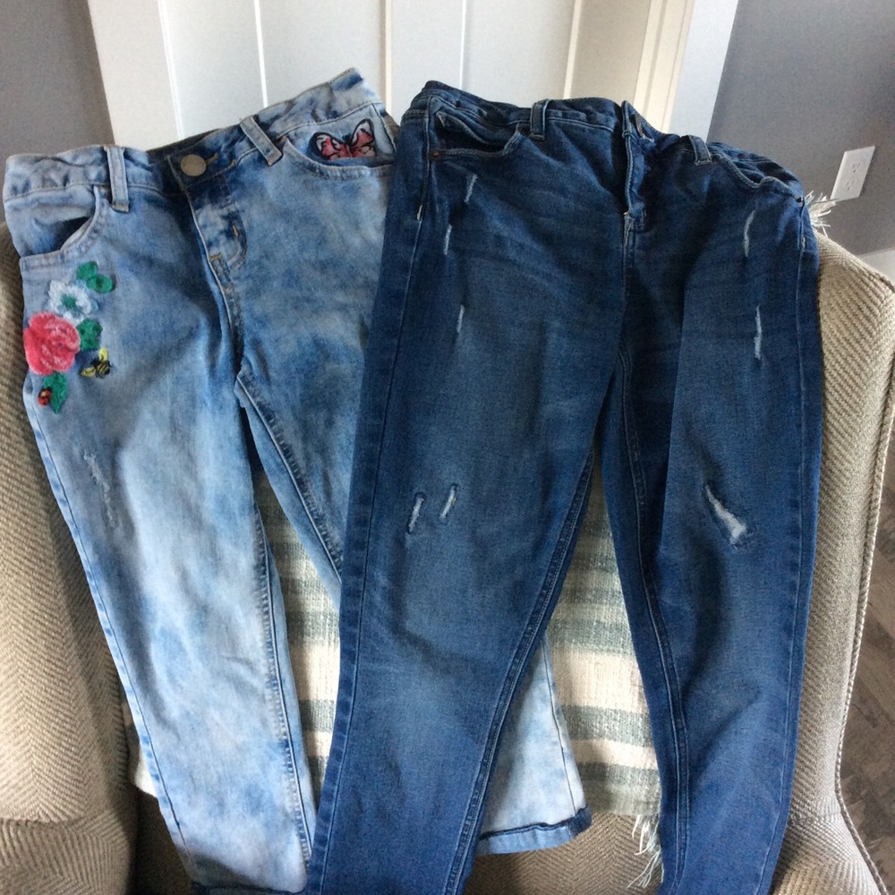 Justice Two Pair Jeans🌈